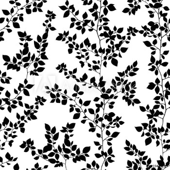 Picture of branches seamless pattern